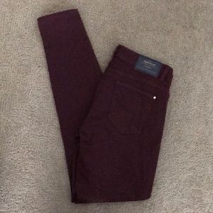 Maroon Pants